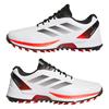 adidas Gents Adizero ZG Spikeless Golf Shoes Ftwr White - Lucid Red - Core Black