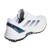adidas Gents Adizero ZG Spikeless Golf Shoes Ftwr White - College Navy - Zero Met