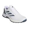 adidas Gents Adizero ZG Spikeless Golf Shoes Ftwr White - College Navy - Zero Met