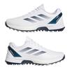 adidas Gents Adizero ZG Spikeless Golf Shoes Ftwr White - College Navy - Zero Met