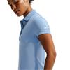 Nike Ladies Dri-FIT UV Short Sleeve Polo Blue 486