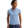 Nike Ladies Dri-FIT UV Short Sleeve Polo Blue 486