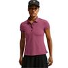 Nike Ladies Dri-FIT UV Short Sleeve Polo Red 654