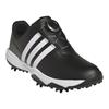 adidas Junior Tour360 24 BOA Golf Shoes Core Black - Cloud White - Iron Metallic