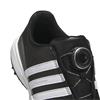 adidas Junior Tour360 24 BOA Golf Shoes Core Black - Cloud White - Iron Metallic
