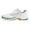 adidas Gents Adizero ZG Spikeless Golf Shoes Ftwr White - Collegiate Green - Yellow
