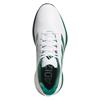 adidas Gents Adizero ZG Spikeless Golf Shoes Ftwr White - Collegiate Green - Yellow