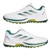 adidas Gents Adizero ZG Spikeless Golf Shoes Ftwr White - Collegiate Green - Yellow