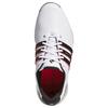 adidas Gents Tour360 25 Spikeless Golf Shoes Ftwr White - Core Black - Lucid Red