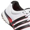 adidas Gents Tour360 25 Spikeless Golf Shoes Ftwr White - Core Black - Lucid Red