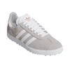 adidas Golf Originals Gents Gazelle Spikeless Golf Shoes Grey Two - Cloud White - Gold Metallic