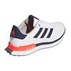 adidas Gents S2G 24 Leather Spikeless Golf Shoes White - College Navy - Lucid Red 