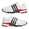 adidas Gents Tour360 24 Golf Shoes White - Core Black - Lucid Red