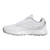 adidas Junior Adizero ZG Spikeless Golf Shoes Ftwr White - Silver Metallic - Iron Metallic