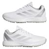 adidas Junior Adizero ZG Spikeless Golf Shoes Ftwr White - Silver Metallic - Iron Metallic