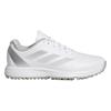adidas Junior Adizero ZG Spikeless Golf Shoes Ftwr White - Silver Metallic - Iron Metallic