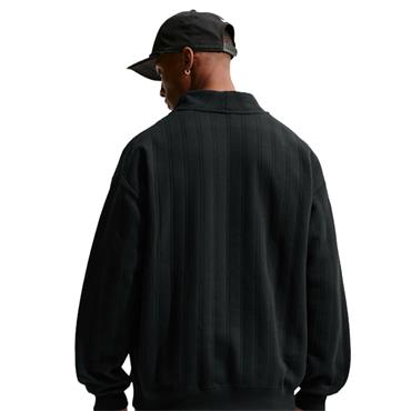 Nike Gents Fairway Fresh Therma-FIT Oversized ½ Zip Top Black - Limestone (010)