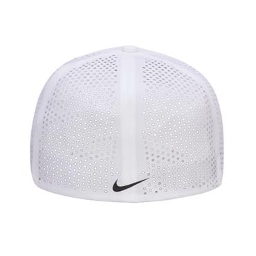 Nike Gents Dri-Fit ADV SwooshFlex Structured Cap White - Anthracite - Black (100)