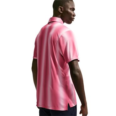 Nike Gents Dri-FIT Par 5 Print Polo Shirt Pearl Pink (664)
