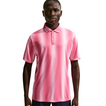 Nike Gents Dri-FIT Par 5 Print Polo Shirt Pearl Pink (664)