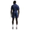 Nike Gents Dri-FIT Par 5 Embroidered Polo Shirt Navy - Hot Lava (419)