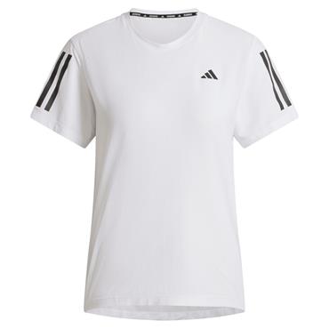 adidas Ladies Own The Run T-Shirt White