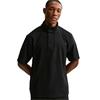 Nike Gents DriFit TP Short Sleeve Loose Windshirt Black (010)