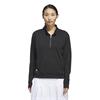 adidas Ladies Ultimate365 1/4 Zip Layering Top Black