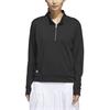 adidas Ladies Ultimate365 1/4 Zip Layering Top Black