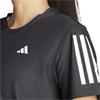 adidas Ladies Own The Run T-Shirt Black