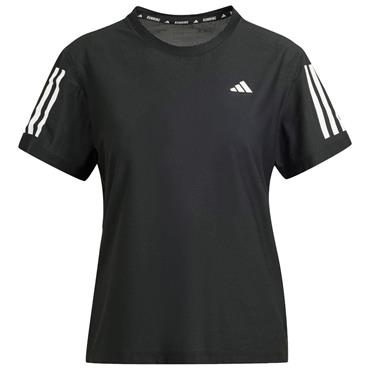 adidas Ladies Own The Run T-Shirt Black