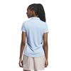 Adidas Ladies Solid Performance Ryder Cup 2027 Polo Shirt Clear Sky