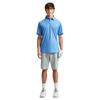 Nike Gents Dri-FIT Printed Polo Shirt University Blue - White (412)
