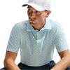 Nike Gents Tailored Performance Micro-Print Polo Shirt Baltic Blue - Summit White (416)