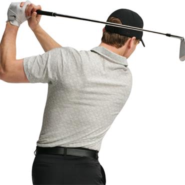 Nike Gents Tailored Performance Micro-Print Polo Shirt Spruce Aura (Grey 069)