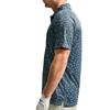 Nike Gents Dri-FIT Grass Print Polo Shirt Black (010)
