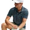 Nike Gents Dri-FIT Grass Print Polo Shirt Black (010)