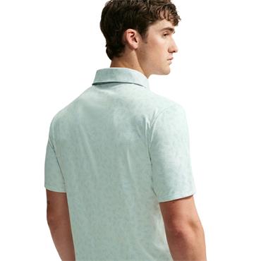 Nike Gents Dri-FIT Grass Print Polo Shirt White (100)