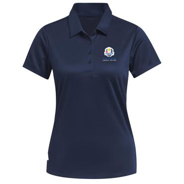 Adidas Ladies Solid Performance Ryder Cup 2027 Polo Shirt Collegiate Navy