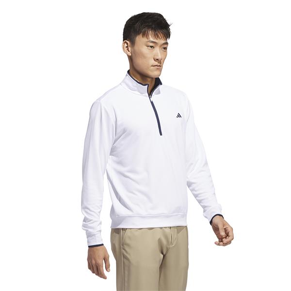 adidasコパ AG 28.0 adidas Gents Core Lightweight ½ Zip Top White