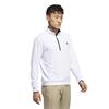 adidas Gents Core Lightweight ½ Zip Top White