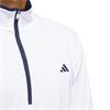 adidas Gents Core Lightweight ½ Zip Top White
