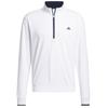 adidas Gents Core Lightweight ½ Zip Top White