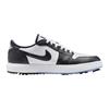 Nike Gents Air Jordan 1Low G Shoes White - Black (101)