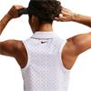 Nike Ladies Victory Dri-FIT Sleeveless Printed Polo Shirt White - Pink Foam - Black (100)