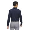 adidas Gents Ryder Cup 2027 Long Sleeve Polo Shirt Collegiate Navy
