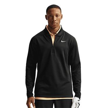 Nike Gents ThermaFit Velocity 1/2 Zip Top Black (010)