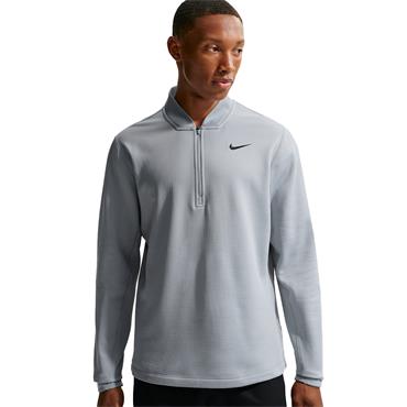 Nike Gents ThermaFit Velocity ½ Zip Top Wolf Grey - Black (012)