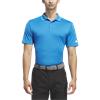 Adidas Gents Core Performance Primegreen Polo Shirt Bright Blue