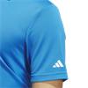 Adidas Gents Core Performance Primegreen Polo Shirt Bright Blue